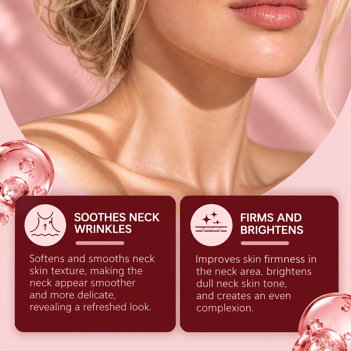 FIRMING COLLAGEN NECK JELLY MASK — 4 Pack